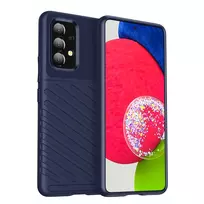 Thunder flexible armored Samsung Galaxy A53 5G dėklas telefonui mėlynos spalvos