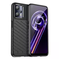 Thunder flexible armored cover Realme 9 Pro dėklas telefonui juodos spalvos