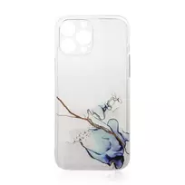 Marble Apple iPhone 12 Pro Max Gel Marble dėklas telefonui mėlynos spalvos