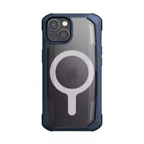 Raptic X-Doria Secure Apple iPhone 14 su MagSafe armored dėklas telefonui mėlynos spalvos