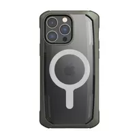 Raptic X-Doria Secure Apple iPhone 14 Pro su MagSafe armored dėklas telefonui žalios spalvos