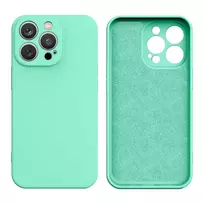 Apple iPhone 14 Plus silikoninis mint dėklas telefonui žalios spalvos