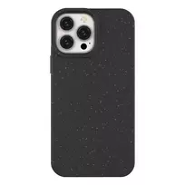Eco Apple iPhone 14 Plus silikoninis degradable dėklas telefonui juodos spalvos