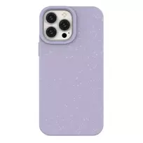 Eco Apple iPhone 14 Plus silikoninis degradable dėklas telefonui violetinės spalvos