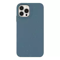 Eco Apple iPhone 14 Plus silikoninis degradable dėklas telefonui mėlynos spalvos