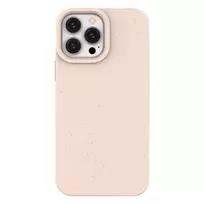 Eco Apple iPhone 14 Plus silikoninis degradable dėklas telefonui rožinės spalvos