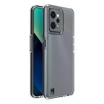 Spring Realme C31 silikoninis frame dėklas telefonui juodos spalvos