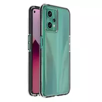 Spring Realme 9 Pro silikoninis frame dėklas telefonui juodos spalvos