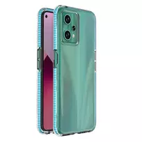 Spring Realme 9 Pro silikoninis frame light dėklas telefonui mėlynos spalvos