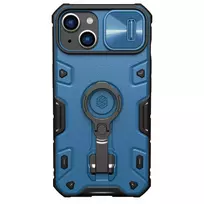Nillkin CamShield Armor Pro Apple iPhone 14 Plus armored with camera ring stand dėklas telefonui mėlynos spalvos