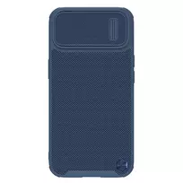Nillkin Textured S Apple iPhone 14, armored with camera, dėklas telefonui mėlynos spalvos
