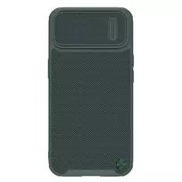 Nillkin Textured S iPhone 14 Plus šarvuotas dėklas telefonui su kameros apsauga, žalios spalvos