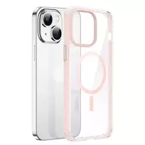 Dux Ducis Clin2 Apple iPhone 14 Plus magnetic MagSafe dėklas telefonui rožinės spalvos