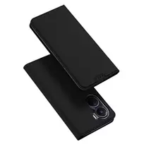Dux Ducis Skin Pro Vivo Y16 / Y02s wallet atverčiamas dėklas telefonui juodos spalvos