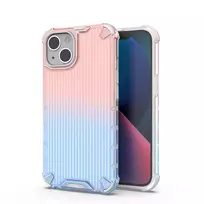 Ombre Protect Apple iPhone 14 dėklas telefonui rožinės ir mėlynos spalvos armored