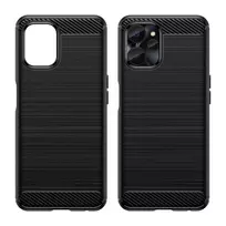 Carbon Realme 10 5G / Realme 9i 5G Flexible silikoninis Carbon dėklas telefonui juodos spalvos