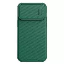 Nillkin CamShield S Apple iPhone 14 Pro Max Armored Camera Protector dėklas telefonui žalios spalvos