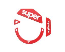 Superglide Glass Skates Logitech G502 Red Pakaitiniai Mouse feet