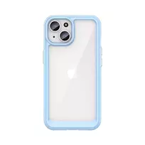 Apple iPhone 15 Plus Outer Space Reinforced with Flexible Frame – dėklas telefonui mėlynos spalvos