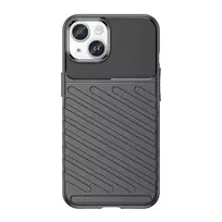 Armored iPhone 15 Plus Thunder – dėklas telefonui juodos spalvos