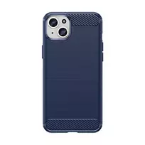 Flexible carbon pattern Apple iPhone 15 Plus Carbon – dėklas telefonui mėlynos spalvos
