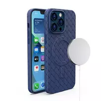 MagSafe Woven Apple iPhone 15 Pro – dėklas telefonui mėlynos spalvos