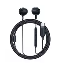 Acefast L2 į ausis įkišamos ausinės su USB-C jungtimi, mikrofonas ir nuotolinis valdymas 1.2 m – juodos spalvos