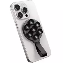 Joyroom JR-ZS393 magnetic phone holder su suction cups – juodos spalvos