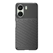 Thunder Case armored Xiaomi Redmi 13c – dėklas telefonui juodos spalvos