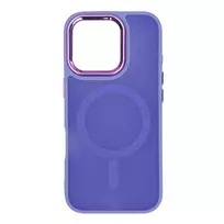 Magnetic Collection MagSafe Apple iPhone 16 Pro – dėklas telefonui violetinės spalvos