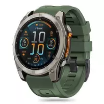 Tech-Protect silikoninė Garmin Fenix 5S / 5S Plus / 6S / 6S Pro / 7S / 8 (43 mm) armijos žalios spalvos