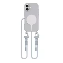 TECH-PROTECT MAGNECKLACE MagSafe Apple iPhone 16 dėklas telefonui pilkos spalvos