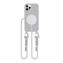 TECH-PROTECT MAGNECKLACE MagSafe Apple iPhone 12 / 12 Pro dėklas telefonui pilkos spalvos