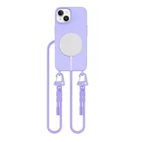 TECH-PROTECT MAGNECKLACE MagSafe Apple iPhone 14 dėklas telefonui levandų spalvos