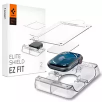 Spigen ELITE SHIELD HYBRID GLASS ”EZ FIT” 2-PACK Apple Watch 10 (46 mm) CLEAR