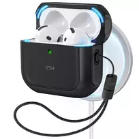 ESR ORBIT HALOLOCK MAGSAFE Apple AirPods 4 juodos spalvos