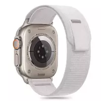 Tech-Protect nylon Stripe Apple Watch 6 / 7 / 8 / 9 / 10 / SE / Ultra 1 / 2 (44 / 45 / 46 / 49 mm) pilkos spalvos