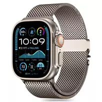 Tech-Protect Milano Apple Watch 6 / 7 / 8 / 9 / 10 / SE / Ultra 1 / 2 (44 / 45 / 46 / 49 mm) titanium