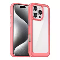 Outer Space Gel Frame Apple iPhone 16 Pro Max – dėklas telefonui raudonos spalvos