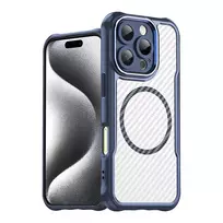 Leading Series MagSafe silikoninis Apple iPhone 16 Pro Max – dėklas telefonui mėlynos spalvos