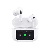 Dudao U19 in-ear TWS wireless Bluetooth 5.3 headphones with LED display – white