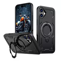 Hybrid Armor Trendy  MagSafe Apple iPhone 16 Plus – dėklas telefonui juodos spalvos