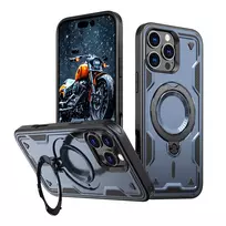 Hybrid Armor Trendy  MagSafe Apple iPhone 16 Pro Max – dėklas teleofnui mėlynos spalvos