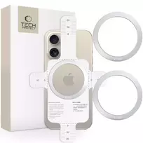 Žiedas Tech-Protect MMP-110 2in1 MagSafe – sidabro spalvos
