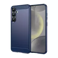 Carbon Case do Samsung Galaxy S25 Plus – dėklas telefonui mėlynos spalvos