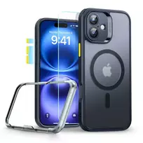 ESR Classic Pro Set Halolock MagSafe Apple iPhone 16 – dėklas telefonui juodos spalvos