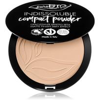 puroBIO Cosmetics Indissouble kompaktinė pudra , matinio efekto atspalvis 02 9 g