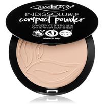 puroBIO Cosmetics Indissouble kompaktinė pudra , matinio efekto atspalvis 01 9 g