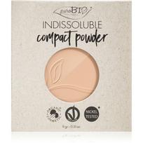 puroBIO Cosmetics Indissouble kompaktinė pudra užpildas atspalvis 02 9 g