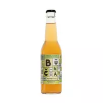 Ekologiška kombucha su kadagiais ir citrina BŪKČIA, 330 ml
